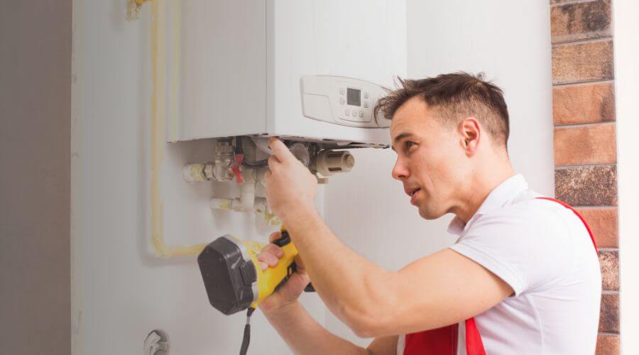 Local water heater installation in Valles Mines, MO